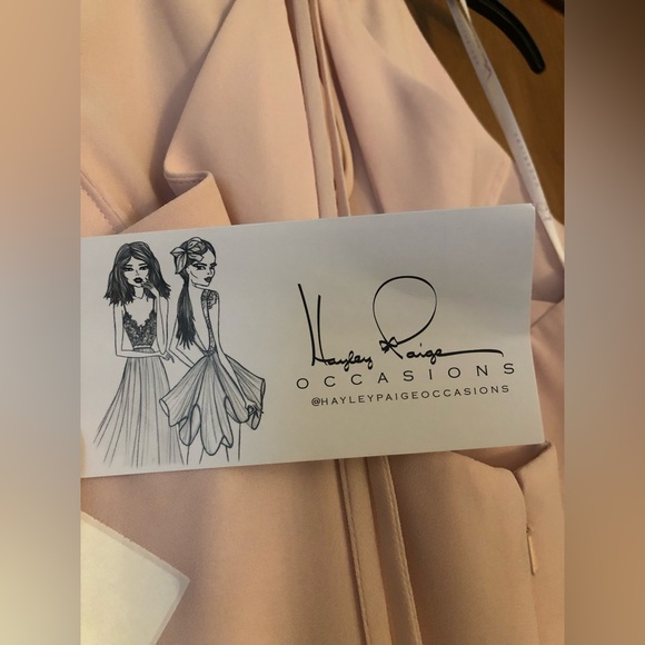 Blush Bridesmaid Dress - Picture 4 of 5